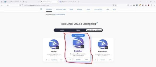 Kali Mac installer download